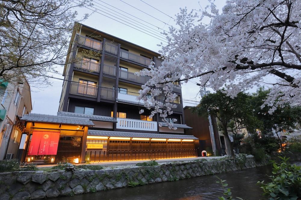 Kyoto Takasegawa Bettei Hotel Bagian luar foto